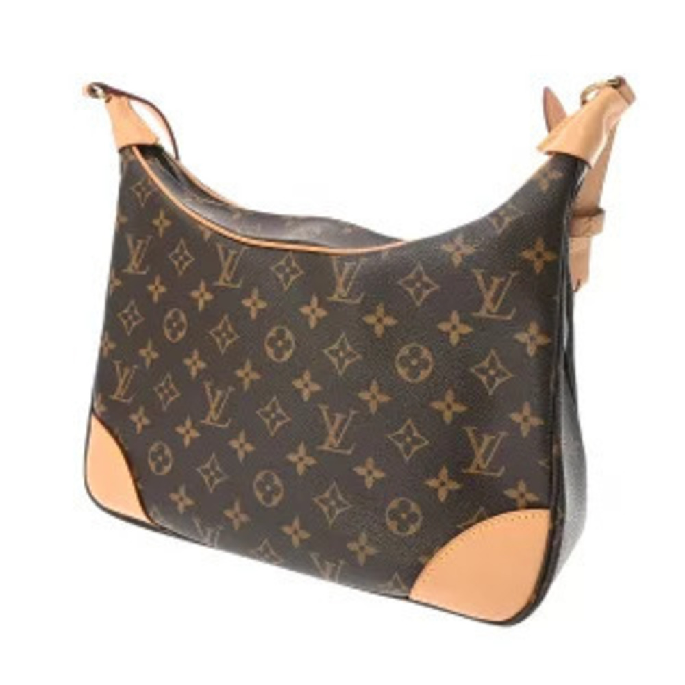 Louis Vuitton Monogram Brown Boulogne Canvas Bag Shoulder